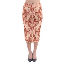 Great Vintage Pattern F Midi Pencil Skirt by PatternFactory