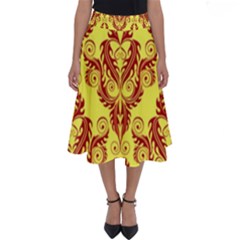 Great Vintage Pattern B Perfect Length Midi Skirt by PatternFactory