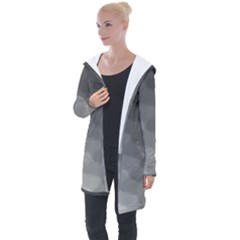 Wonderful Gradient Shades 2 Longline Hooded Cardigan by PatternFactory