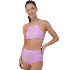 Jubilee Pink High Waist Tankini Set by PatternFactory