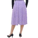 Jubilee Blue Classic Velour Midi Skirt  View2