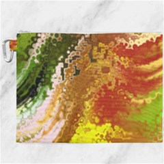 Fraction Space 3 Canvas Cosmetic Bag (xxxl) by PatternFactory