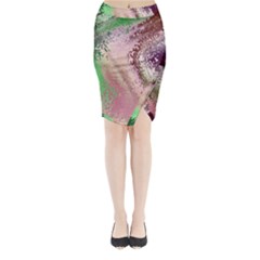 Fraction Space 1 Midi Wrap Pencil Skirt by PatternFactory