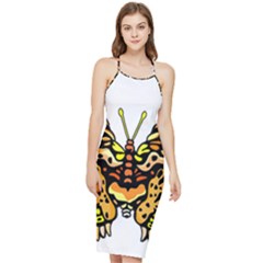 Bigcat Butterfly Bodycon Cross Back Summer Dress by IIPhotographyAndDesigns