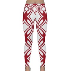Pattern 6-21-4b Lightweight Velour Classic Yoga Leggings by PatternFactory