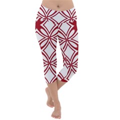 Pattern 6-21-4b Lightweight Velour Capri Yoga Leggings by PatternFactory