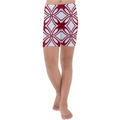 Pattern 6-21-4b Kids  Lightweight Velour Capri Yoga Leggings by PatternFactory