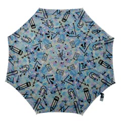 Science-education-doodle-background Hook Handle Umbrellas (medium) by Sapixe