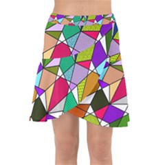 Power Pattern 821-1a Wrap Front Skirt by PatternFactory