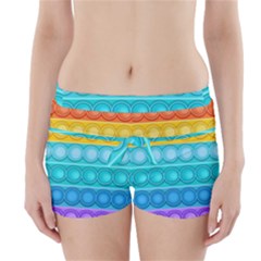 Pop It Pattern Boyleg Bikini Wrap Bottoms by Daria3107