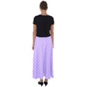 Soft Pattern Lilac Flared Maxi Skirt View2