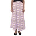 Soft Pattern Rose Flared Maxi Skirt View1