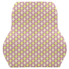 Soft Pattern Rose Car Seat Back Cushion  by PatternFactory