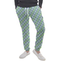 Soft Pattern Aqua Men s Jogger Sweatpants by PatternFactory