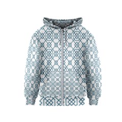 Arabic Vector Seamless Pattern Kids  Zipper Hoodie by webstylecreations