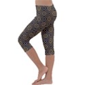 Art deco vector pattern Kids  Lightweight Velour Capri Leggings  View2