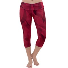 Amaranth Capri Yoga Leggings by webstylecreations