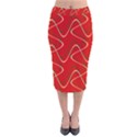 Retro Fun 821e Velvet Midi Pencil Skirt View1