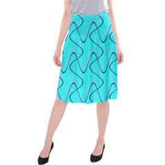 Retro Fun 821b Midi Beach Skirt by PatternFactory