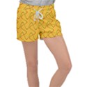 Retro Fun 821a Velour Lounge Shorts View1