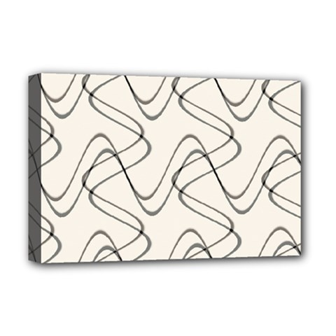 Retro Fun 821d Deluxe Canvas 18  X 12  (stretched) by PatternFactory