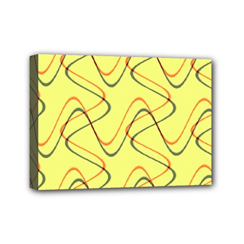 Retro Fun 821c Mini Canvas 7  X 5  (stretched) by PatternFactory