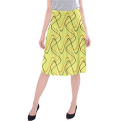 Retro Fun 821c Midi Beach Skirt by PatternFactory