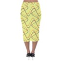 Retro Fun 821c Velvet Midi Pencil Skirt View2