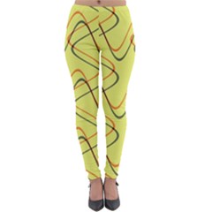 Retro Fun 821c Lightweight Velour Leggings by PatternFactory