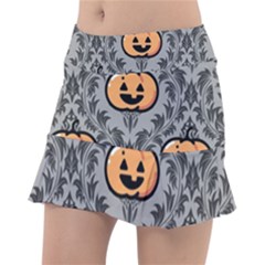 Pumpkin Pattern Classic Tennis Skirt by NerdySparkleGoth