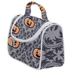 Pumpkin Pattern Satchel Handbag by NerdySparkleGoth