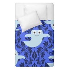 Ghost Pattern Duvet Cover Double Side (single Size) by NerdySparkleGoth