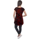 Autumn Cap Sleeve High Low Top View2
