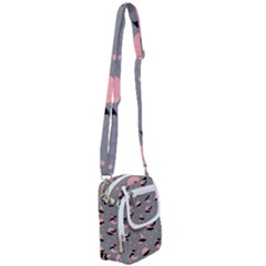 Bat Shoulder Strap Belt Bag by SychEva