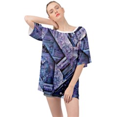 Different Volumes Oversized Chiffon Top by MRNStudios