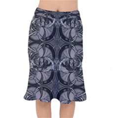 Lunar Phases Short Mermaid Skirt by MRNStudios