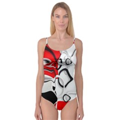 Modern Art Camisole Leotard  by Sparkle
