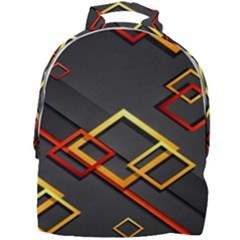 Modern Geometry Mini Full Print Backpack by Sparkle