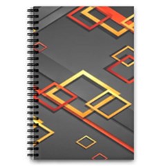 Modern Geometry 5 5  X 8 5  Notebook by Sparkle