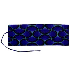 Abstract Geo Roll Up Canvas Pencil Holder (m) by Sparkle