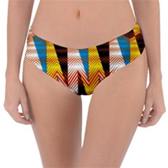 Digital Tringles Reversible Classic Bikini Bottoms by Sparkle