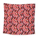 Digital waves Square Tapestry (Large) View1