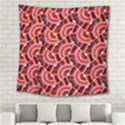 Digital waves Square Tapestry (Large) View2