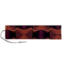 Digital diamonds Roll Up Canvas Pencil Holder (L) View1
