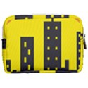 Skyline-city-building-sunset Make Up Pouch (Medium) View2