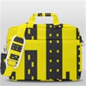 Skyline-city-building-sunset MacBook Pro Shoulder Laptop Bag  View3