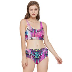 Owl Dreamcatcher Frilly Bikini Set by Sudhe