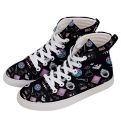 Pastel Goth Witch Women s Hi-top Skate Sneakers by NerdySparkleGoth