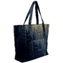 Apocalypse-post-apocalyptic Zip Up Canvas Bag View2