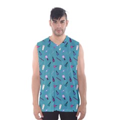 Manicure Supplies  Nail Polish Men s Basketball Tank Top by SychEva